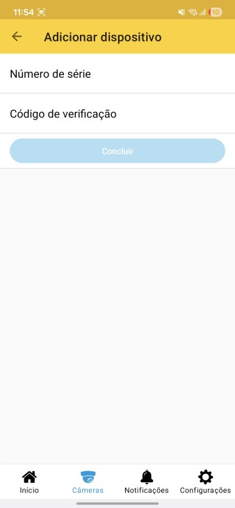 Adicionar manualmente