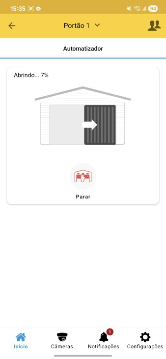 Parar Automatizador - passo 1
