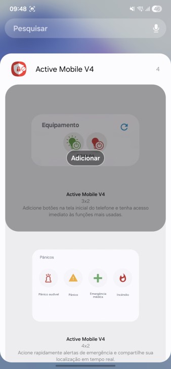 Passo 3 - Adicionar o widget à tela inicial