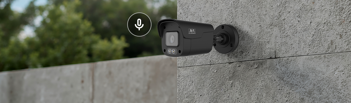 Câmeras com áudio oferecem proteção extra